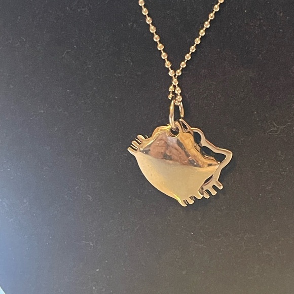 Hello Kitty 18k gold plated Necklace (Brand New) 16” 🩶🩶 - Picture 4 of 6